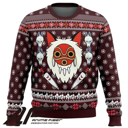 Princess Mononoke Christmas Sweatshirt