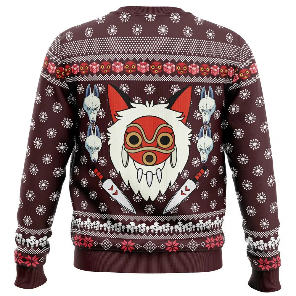Princess Mononoke Christmas Sweatshirt