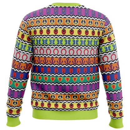 JoJo's Bizarre Adventure All Symbols Pattern Christmas Sweatshirt