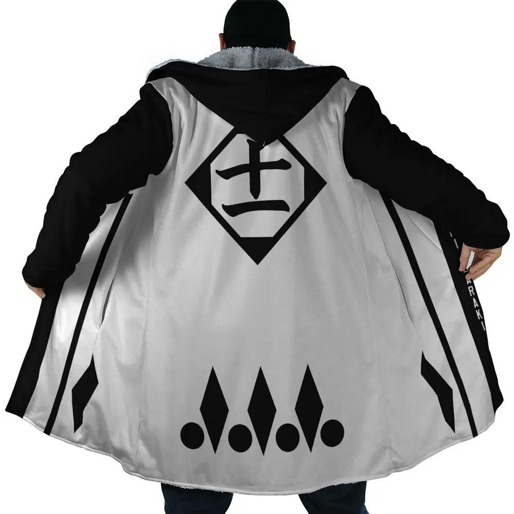 Bleach Kenpachi Zaraki Anime Hoodie Coat | Dream Cloak