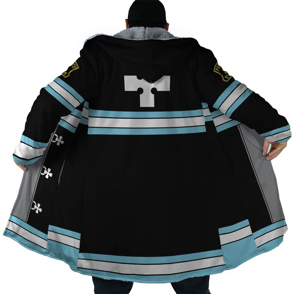 Fire Force Company 8 Anime Hoodie Coat | Dream Cloak