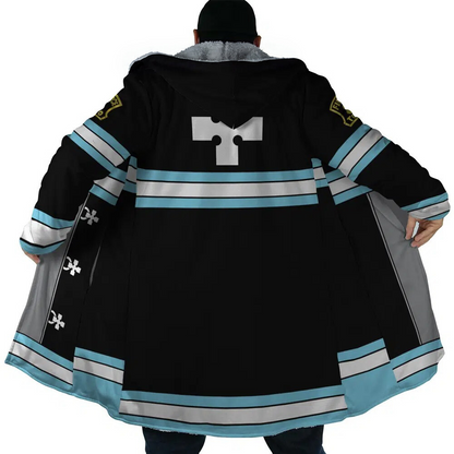 Fire Force Company 8 Anime Hoodie Coat | Dream Cloak
