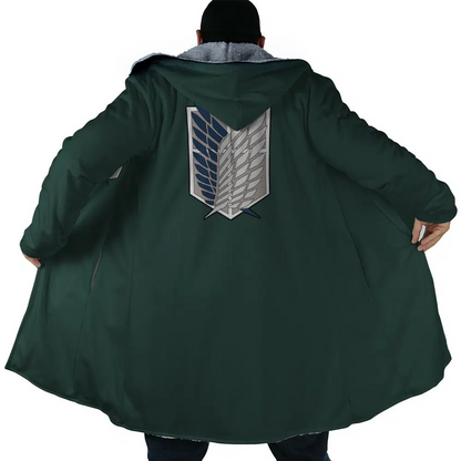 Attack on Titan Scouting Regiment Anime Hoodie Coat | Dream Cloak