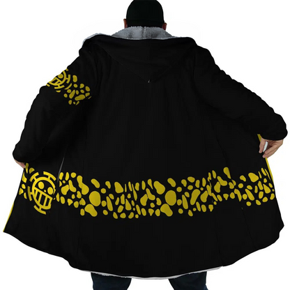 One Piece Trafalgar D. Water Law Anime Hoodie Coat | Dream Cloak