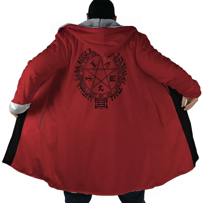 Hellsing Alucard Emblem Anime Hoodie Coat | Dream Cloak