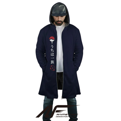 Naruto Shippuden Uchiha Clan Anime Hoodie Coat | Dream Cloak