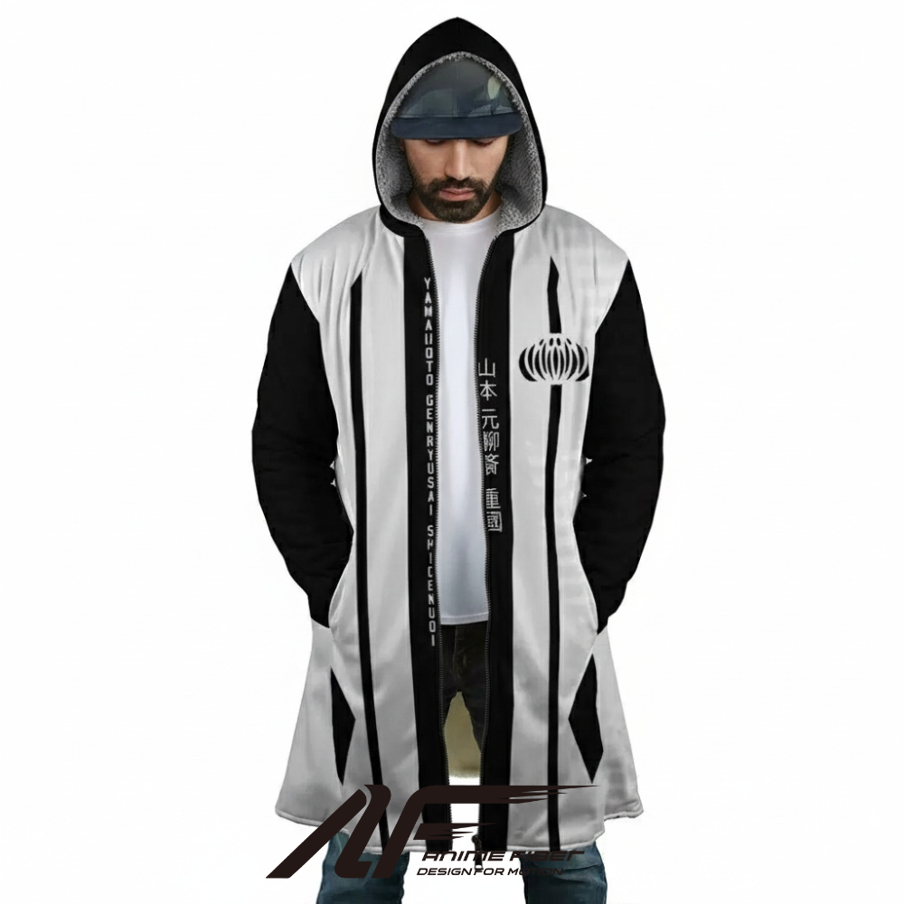 Bleach Yamamoto Genryusai Shigekuni Anime Hoodie Coat | Dream Cloak