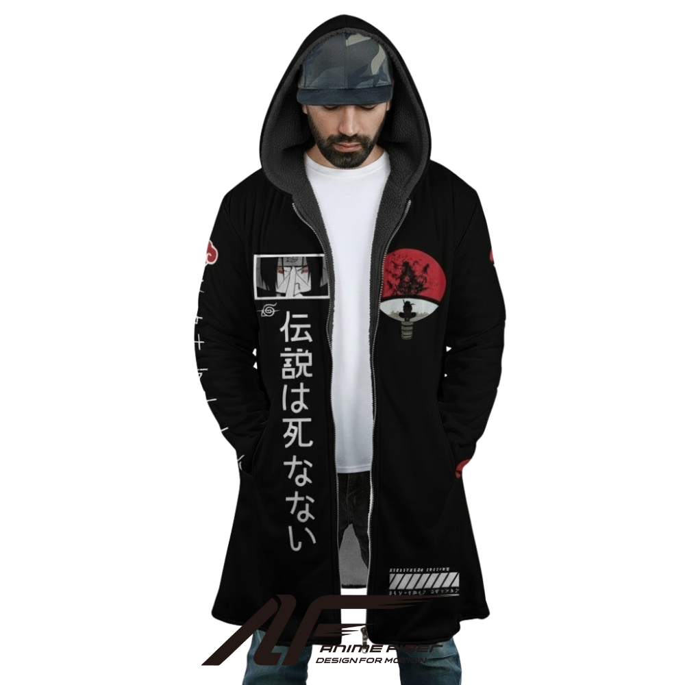 Naruto Itachi Uchiha Anime Hoodie Coat | Dream Cloak