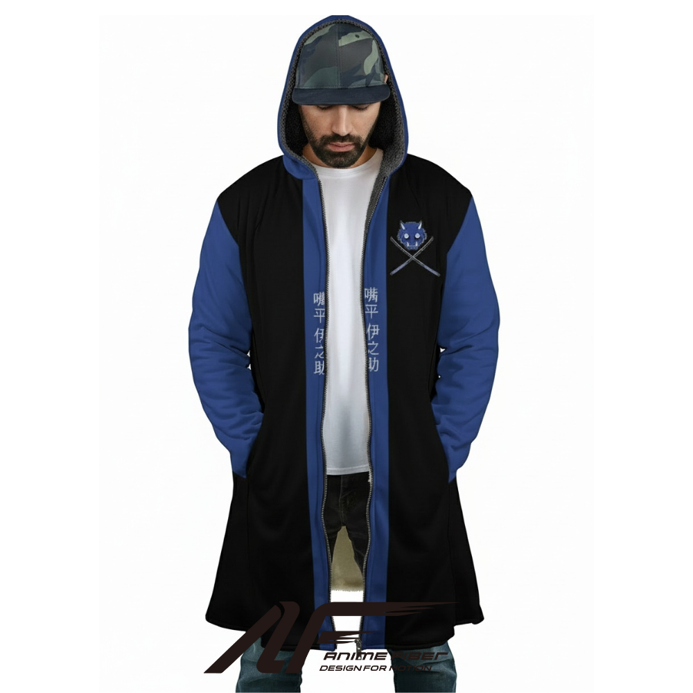Demon Slayer Hashibira Inosuke Anime Hoodie Coat | Dream Cloak
