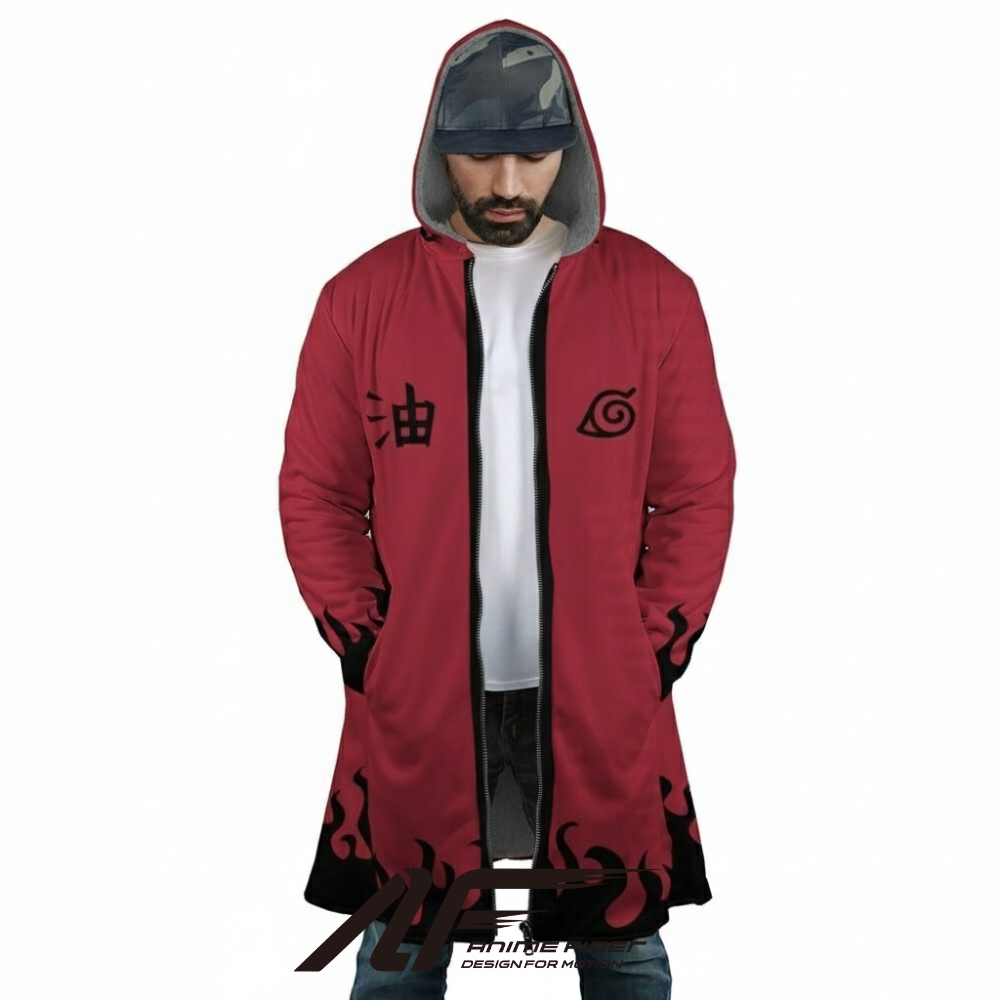 Naruto Namikaze Shinobi Anime Hoodie Coat | Dream Cloak