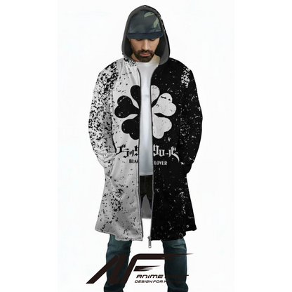 Black Clover Five Leaf Anime Hoodie Coat | Dream Cloak