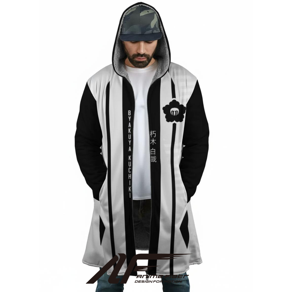 Bleach Byakuya Kuchiki Anime Hoodie Coat | Dream Cloak