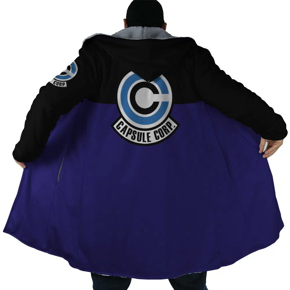 Dragon Ball Z Capsule Corp Anime Hoodie Coat | Dream Cloak