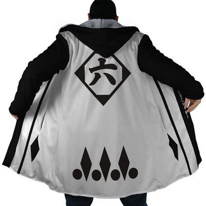 Bleach Byakuya Kuchiki Anime Hoodie Coat | Dream Cloak
