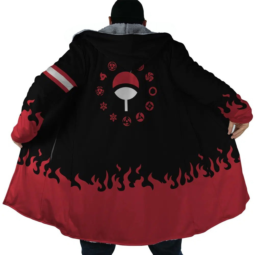 Naruto Uchiha Clan Anime Hoodie Coat | Dream Cloak