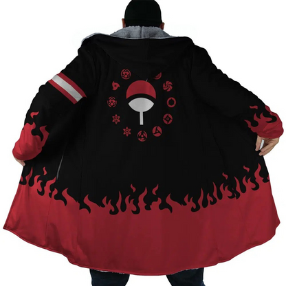Naruto Uchiha Clan Anime Hoodie Coat | Dream Cloak
