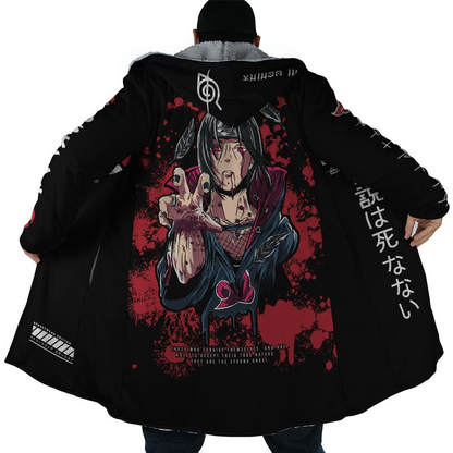 Naruto Itachi Uchiha Anime Hoodie Coat | Dream Cloak