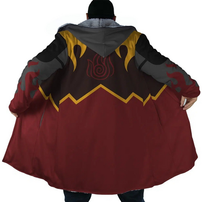 Avatar The Last Airbender Fire Nation Anime Hoodie Coat | Dream Cloak
