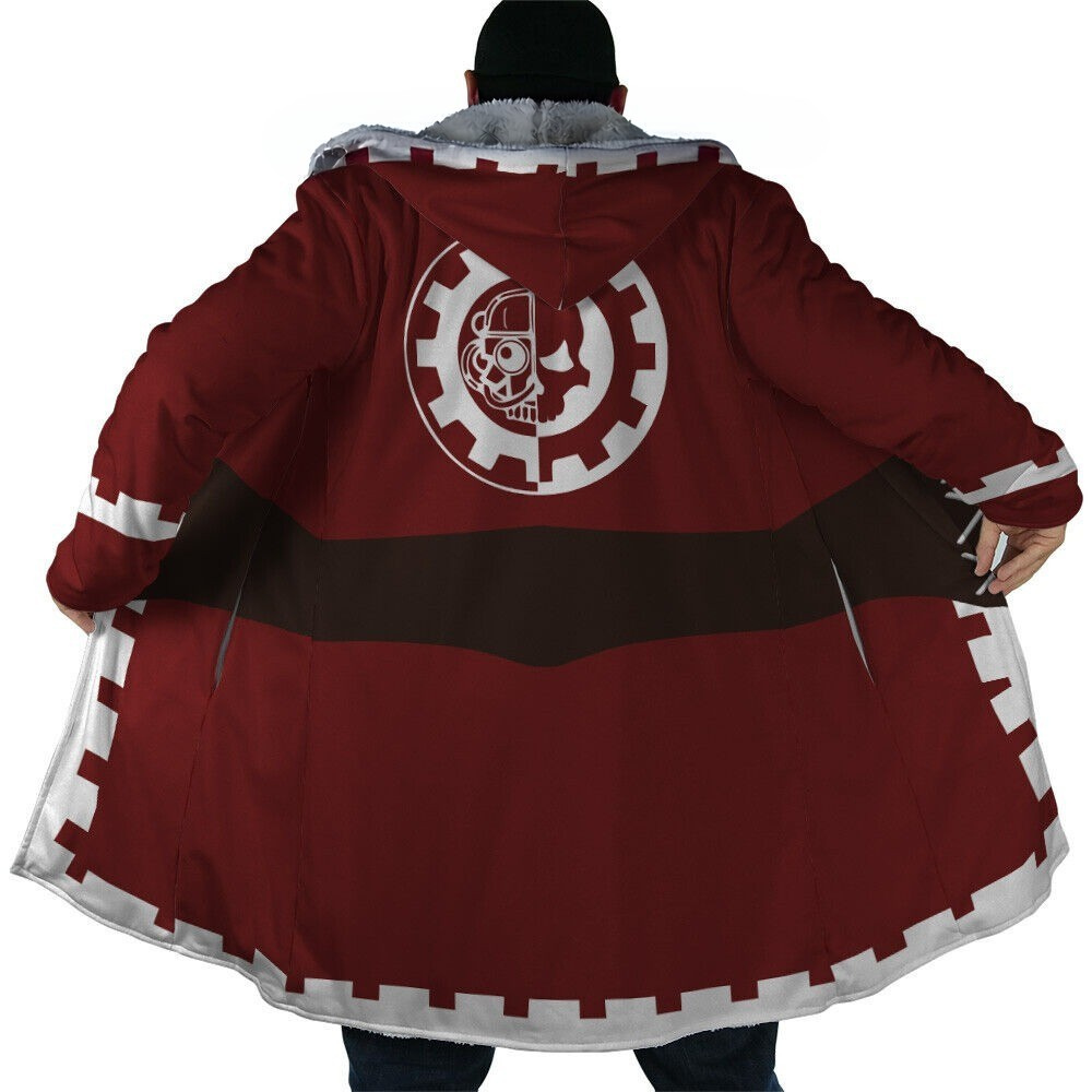 Warhammer Tech Priest Anime Hoodie Coat | Dream Cloak
