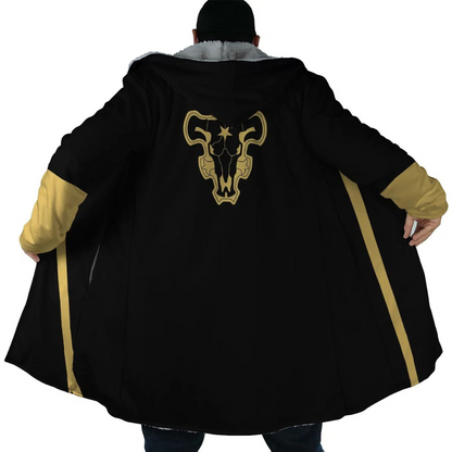 Black Clover Black Bulls Anime Hoodie Coat | Dream Cloak