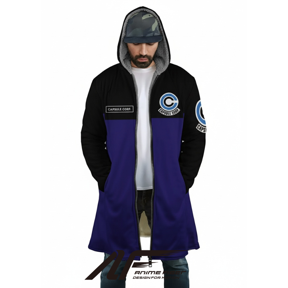 Dragon Ball Z Capsule Corp Anime Hoodie Coat | Dream Cloak