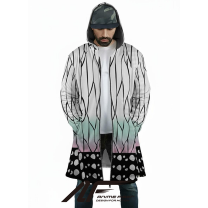 Demon Slayer Shinobu Kocho Anime Hoodie Coat | Dream Cloak