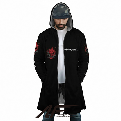 Cyberpunk 2077 Johnny Silverhand Anime Hoodie Coat | Dream Cloak