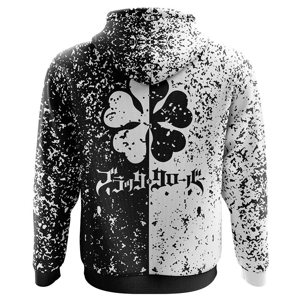 Black Clover Five Leaf Clover Hoodie - ANIME FIBER
