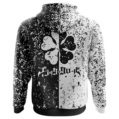 Black Clover Five Leaf Clover Hoodie - ANIME FIBER