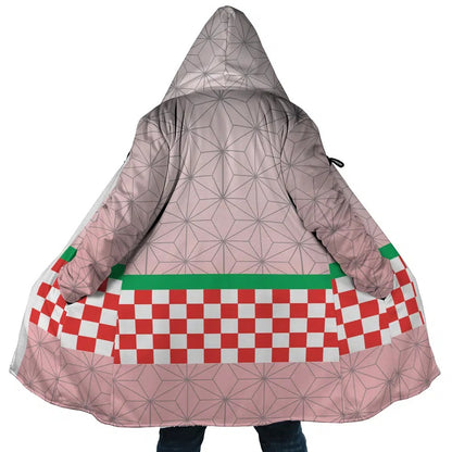 Demon Slayer Nezuko Kamado Anime Hoodie Coat | Dream Cloak