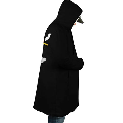 One Piece Straw Hat Jolly Roger Anime Hoodie Coat | Dream Cloak
