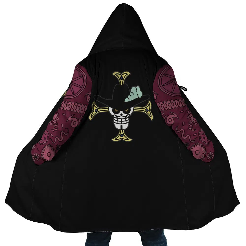 One Piece Dracule Mihawk Anime Hoodie Coat | Dream Cloak