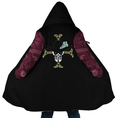 One Piece Dracule Mihawk Anime Hoodie Coat | Dream Cloak