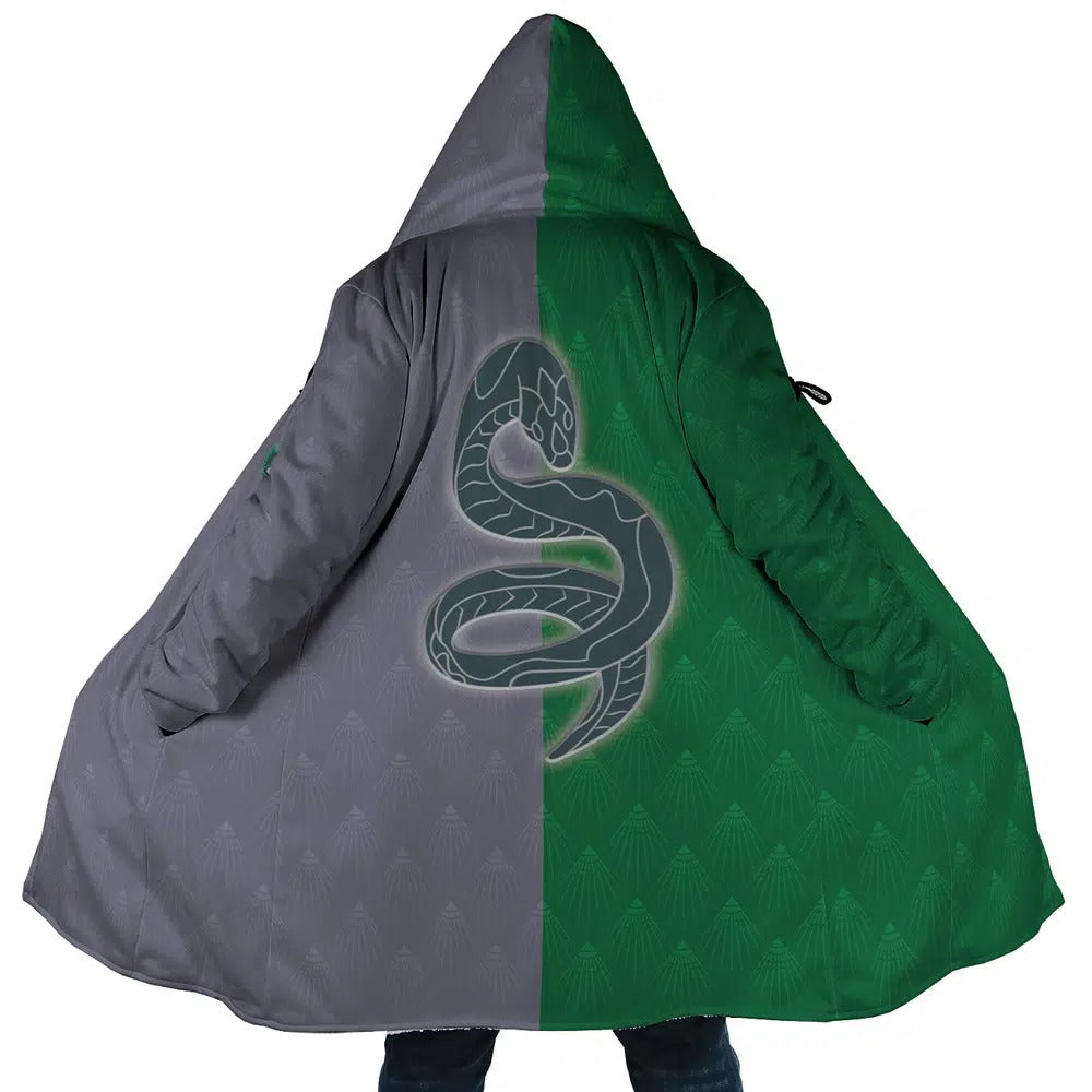 Harry Potter Hogwarts Legacy Slytherin Anime Hoodie Coat | Dream Cloak