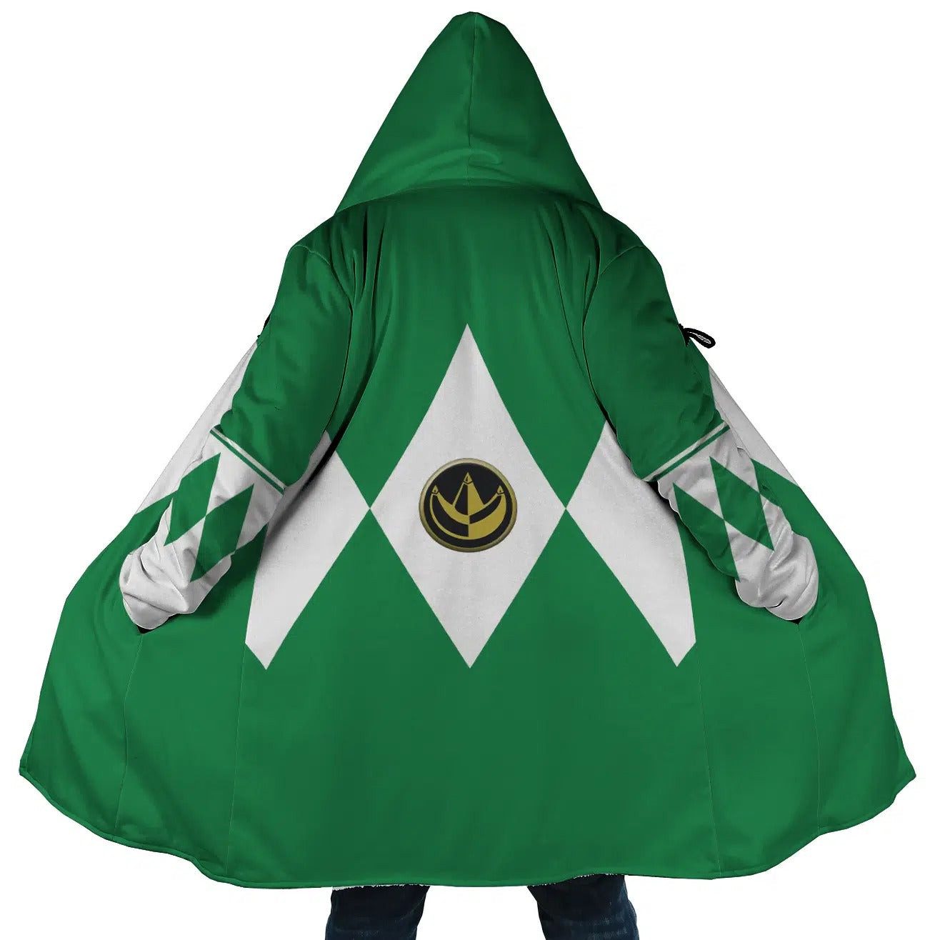 Power Rangers Green Ranger Mighty Morphin Anime Hoodie Coat | Dream Cloak
