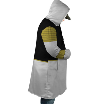 Power Rangers White Ranger Mighty Morphin Anime Hoodie Coat | Dream Cloak