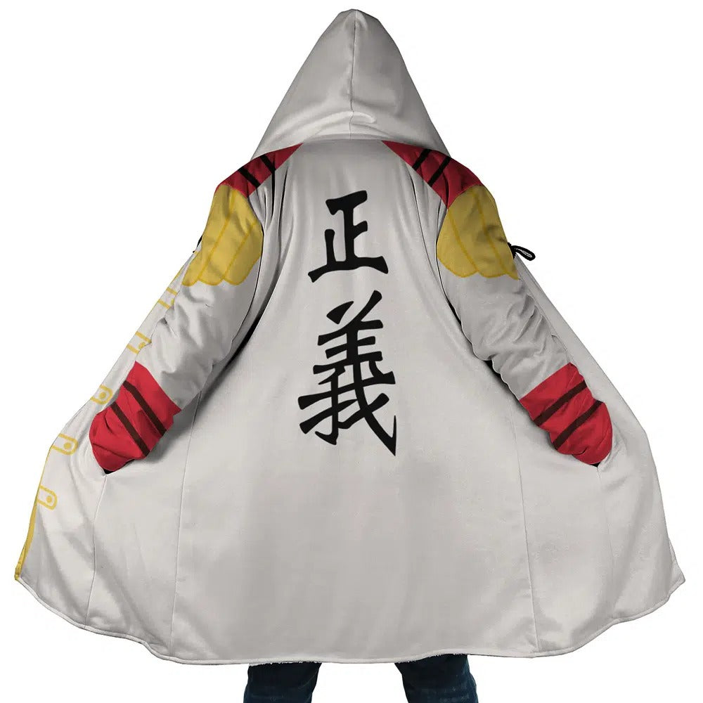 One Piece Navy Admiral Anime Hoodie Coat | Dream Cloak