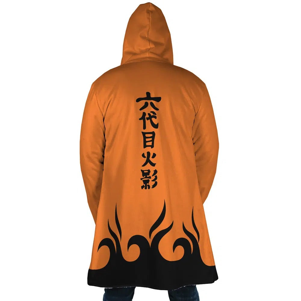 Naruto Shippuden Hokage Orange Anime Hoodie Coat | Dream Cloak