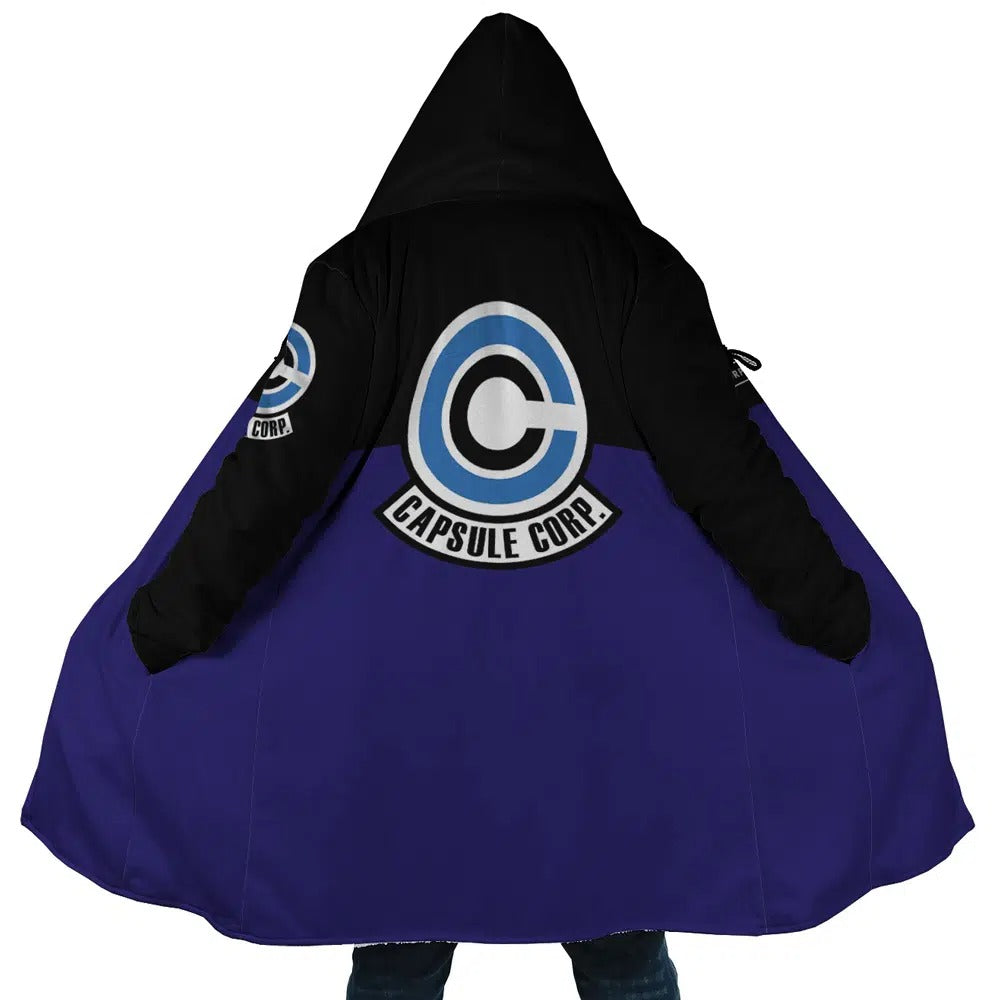 Dragon Ball Z Capsule Corp Anime Hoodie Coat | Dream Cloak