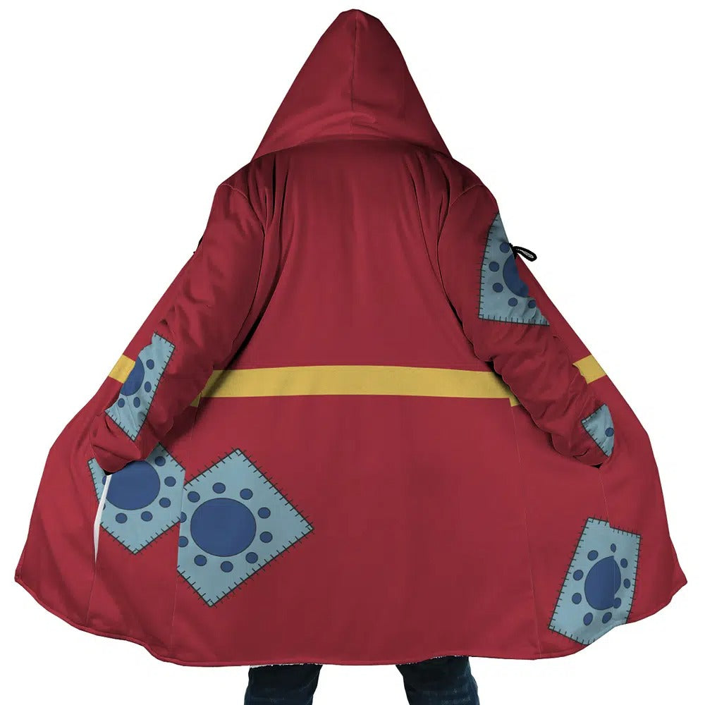 One Piece Monkey D. Luffy Wano Arc Anime Hoodie Coat | Dream Cloak