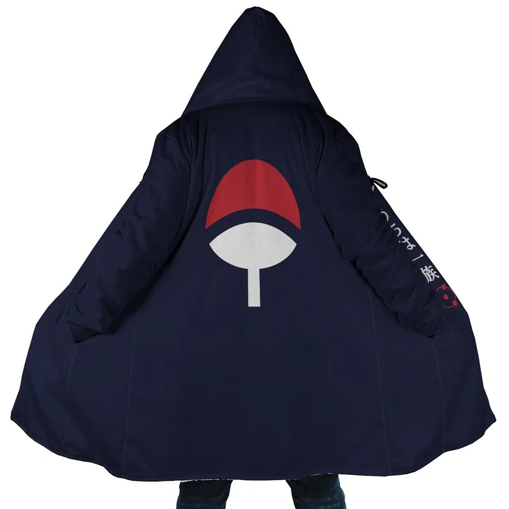 Naruto Shippuden Uchiha Clan Anime Hoodie Coat | Dream Cloak