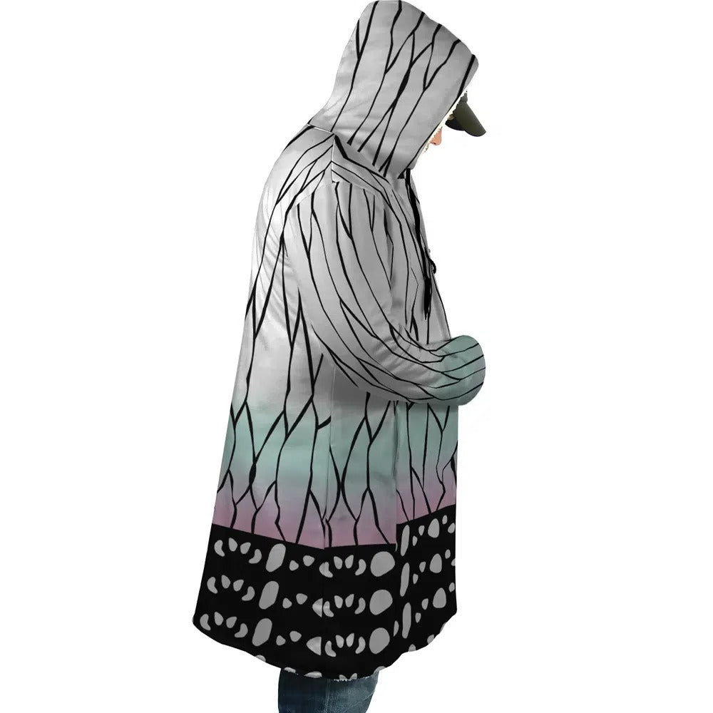 Demon Slayer Shinobu Kocho Anime Hoodie Coat | Dream Cloak