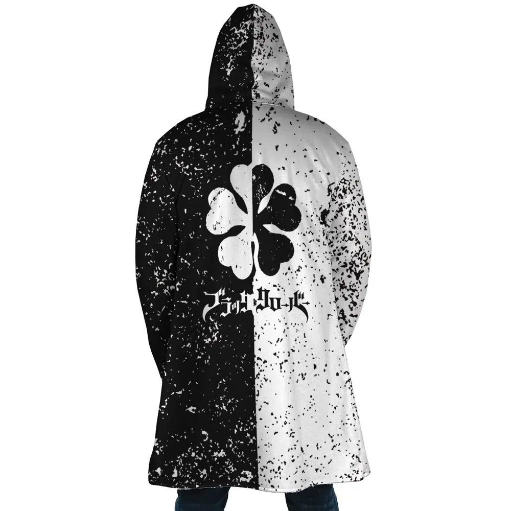 Black Clover Five Leaf Anime Hoodie Coat | Dream Cloak