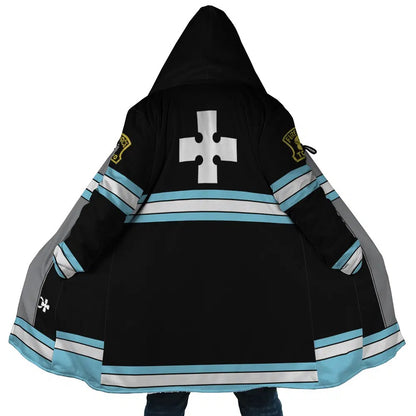Fire Force Company 8 Anime Hoodie Coat | Dream Cloak