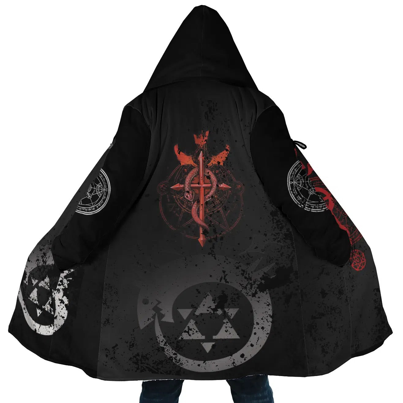 Fullmetal Alchemist Transmutation Circle Anime Hoodie Coat | Dream Cloak