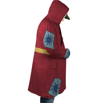 One Piece Monkey D. Luffy Wano Arc Anime Hoodie Coat | Dream Cloak