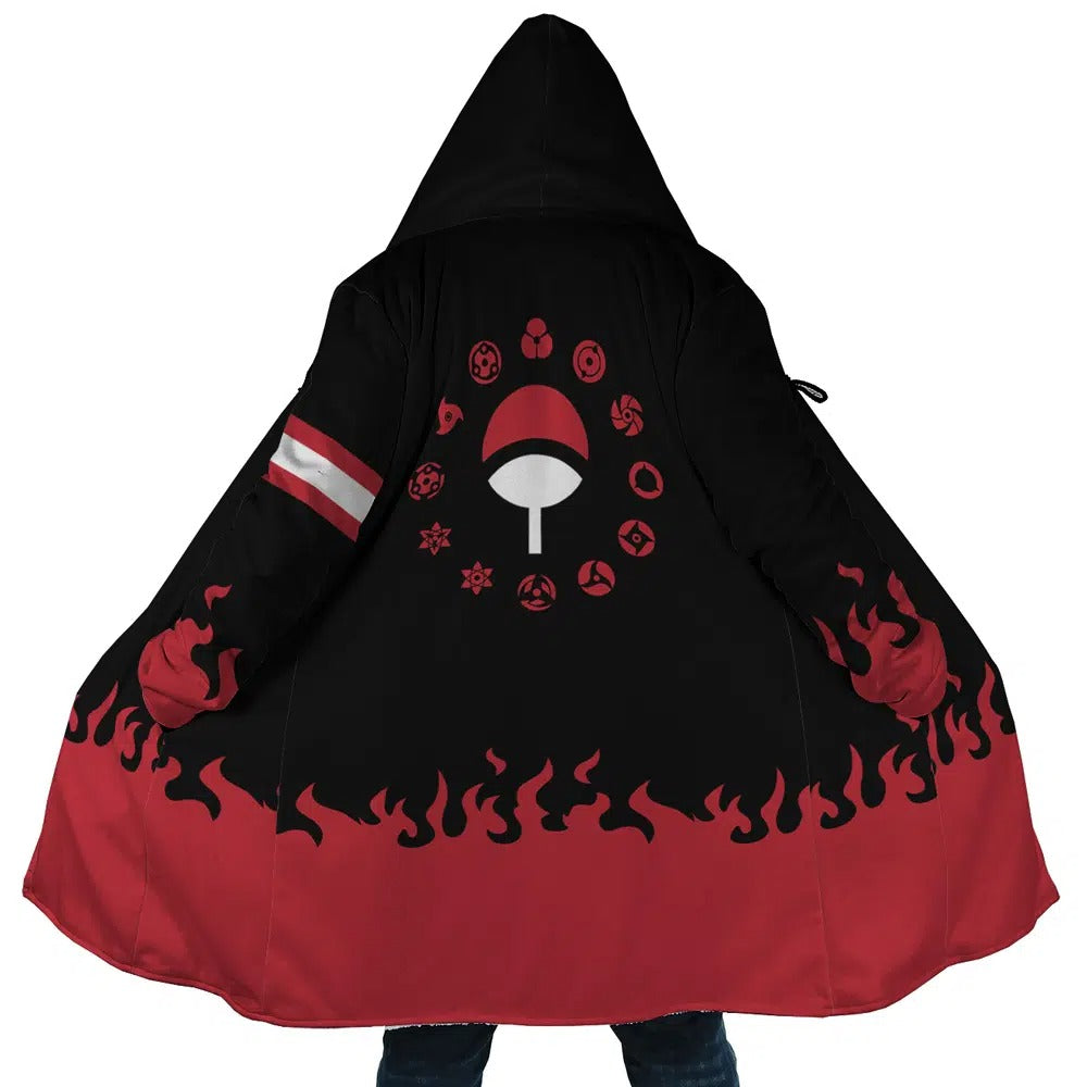 Naruto Uchiha Clan Anime Hoodie Coat | Dream Cloak