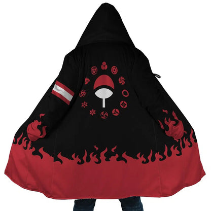 Naruto Uchiha Clan Anime Hoodie Coat | Dream Cloak