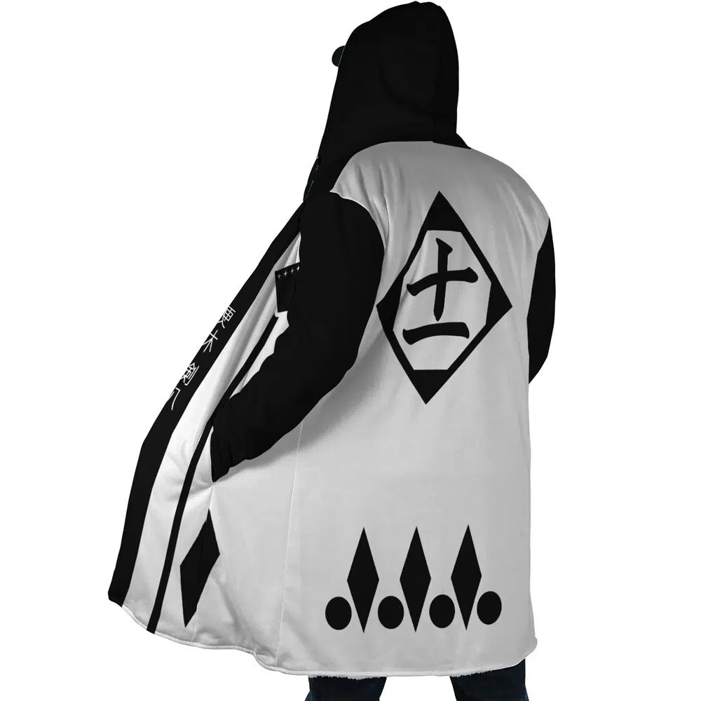 Bleach Kenpachi Zaraki Anime Hoodie Coat | Dream Cloak