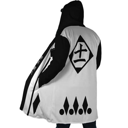 Bleach Kenpachi Zaraki Anime Hoodie Coat | Dream Cloak